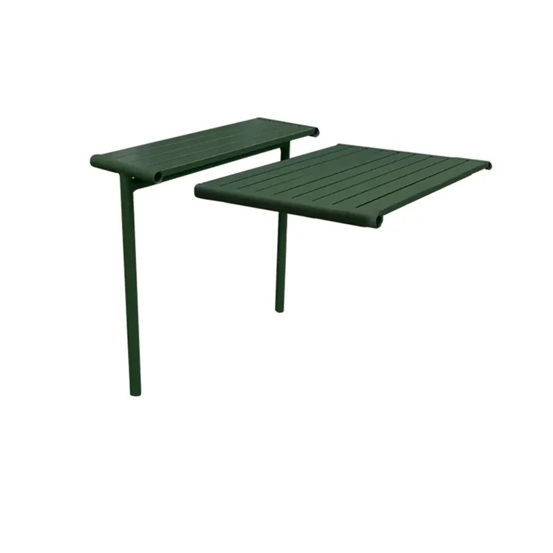 Snabb leverans Bliss matbord tilläggsplatta inkl ben Dark green aluminium